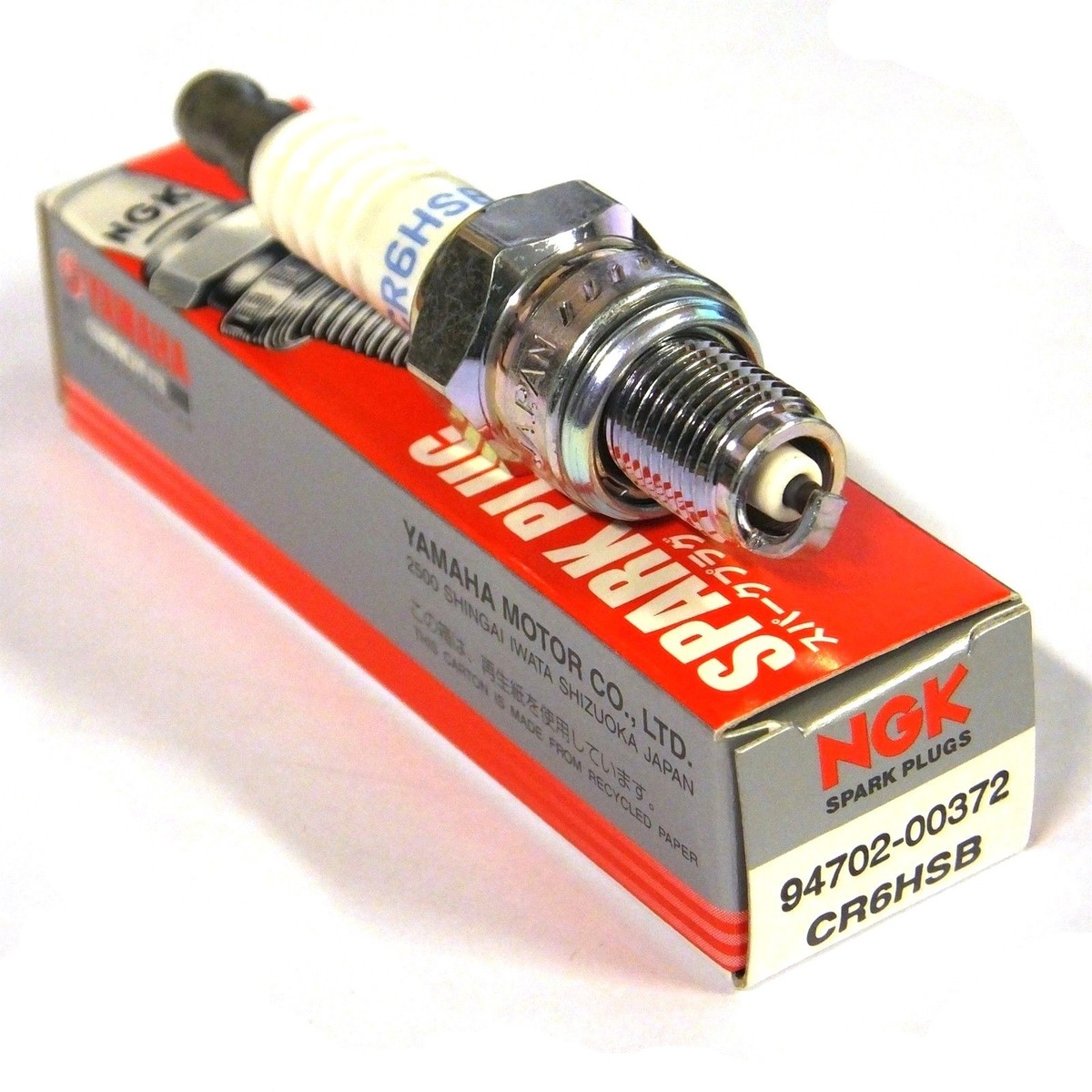 Genuine Yamaha Spark Plug - 94702-00372 - CR6HSB - NGK | eBay