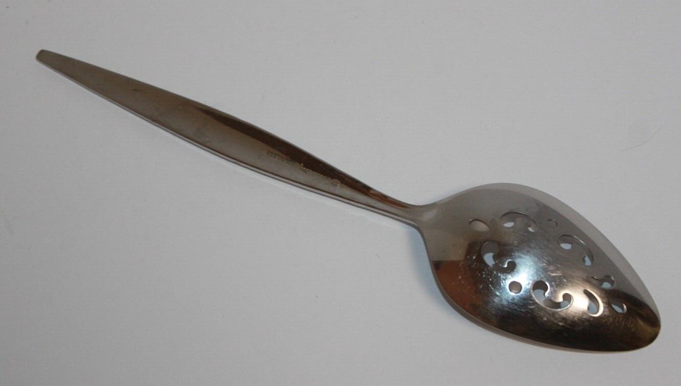Oneida Community Stainless Pierced Spoon Flatware eBay