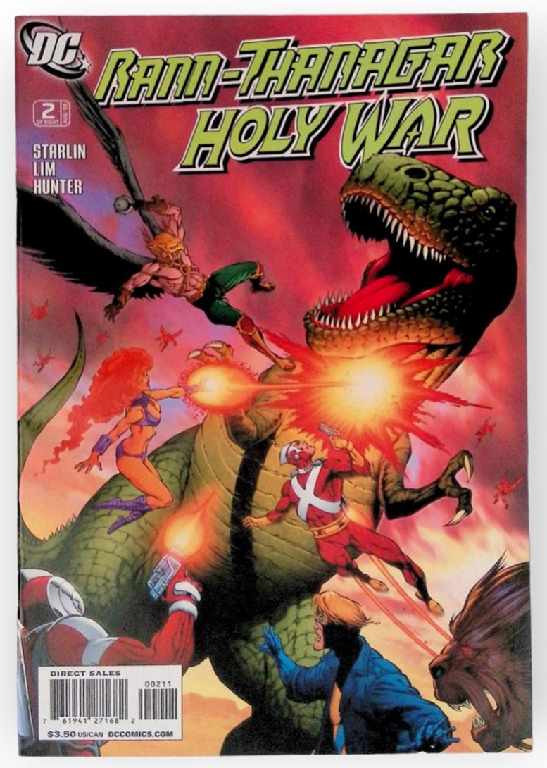 Rann-Thanagar Holy War #2 Direct Edition Cover (2008-2009
