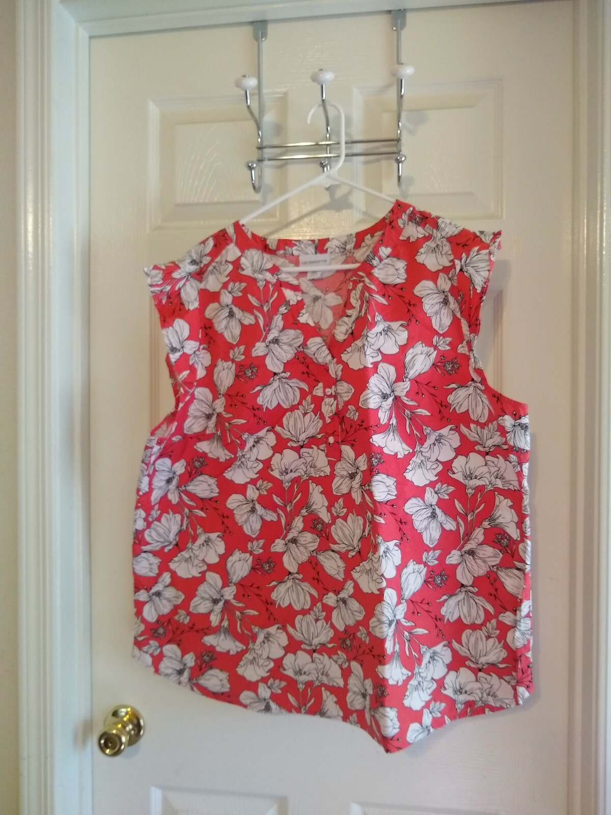 liz claiborne plus size top floral print XXL | eBay