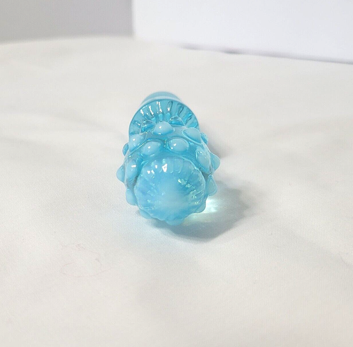 Blue Aqua Hobnail Cruet mit Stopper Fenton schwer zu finden alle Farben inkl Griff - Bild 14 von 20