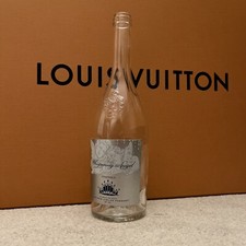 Whispering Angel Platinum Queen  Elizabeth Jubilee Pageant Empty Glass Bottle 