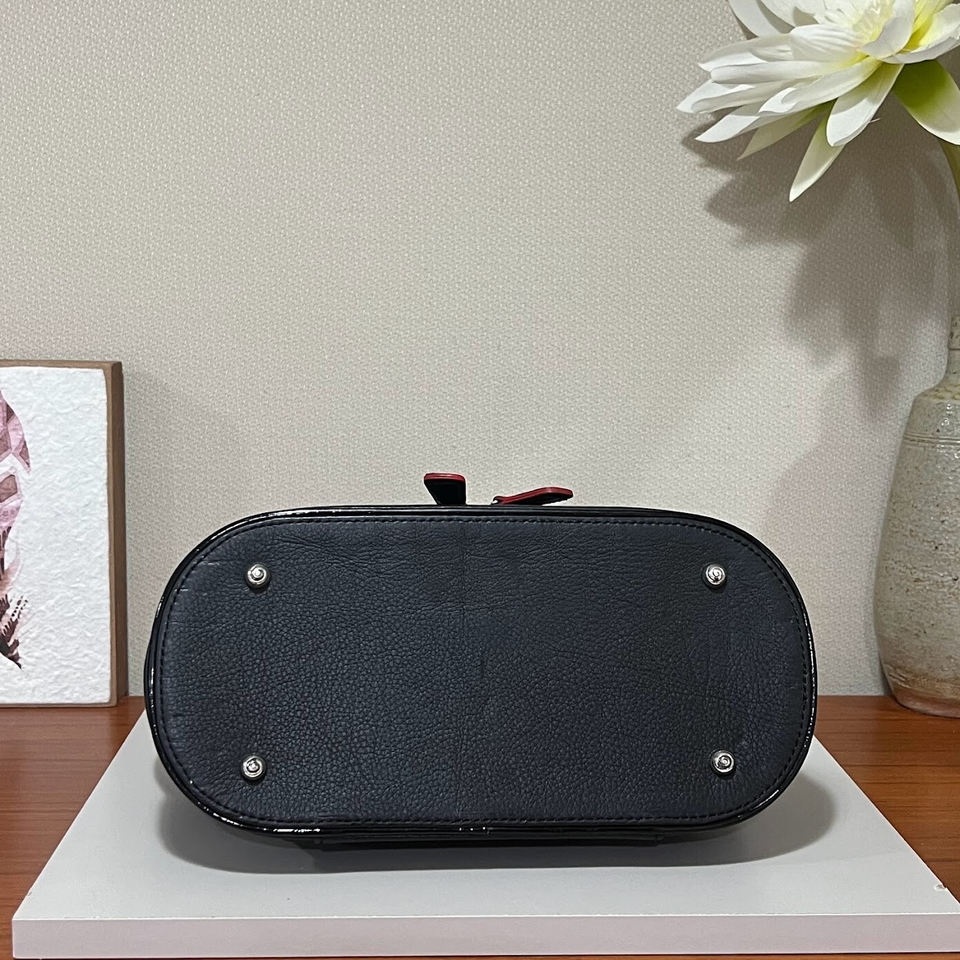 Brighton Women's Black Leather Python Frame Bag P… - image 11