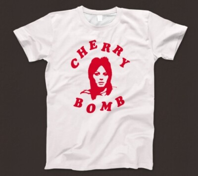 ミュージック  World Cherry Bomb T Shirt 1146 Joan Jett Rock Music Punk 70s The