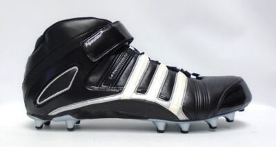 Adidas Pro Intimidate 2 Fly Black and White Football Cleats - Size 16