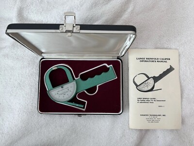 Vintage Lange Skinfold Caliper w/Case by Cambridge Scientific Industries