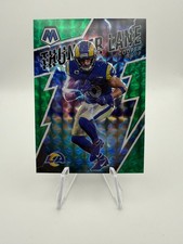 2022 Panini Mosaic Football Thunder Lane - Cooper Kupp #TL-7 GREEN MOSAIC