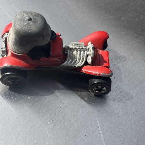 VINTAGE HOT WHEELS 1969 REDLINE RED BARON CAR MATTEL - Picture 10 of 10