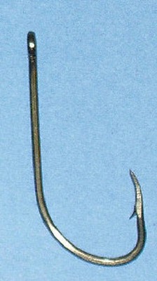 Eagle Claw 84 #1 100Ct Offset Messing Haken