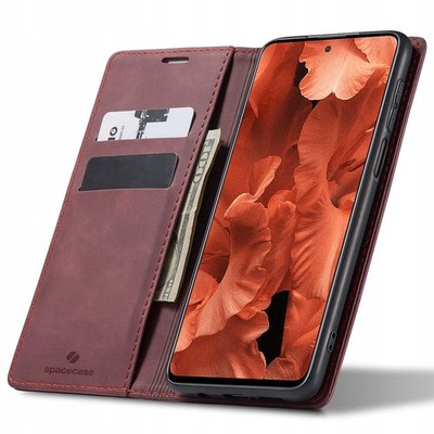 Spacecase Wallet Redmi Note 9S/9 Pro rot