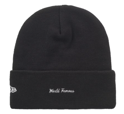 [新品]25fwSupreme New Era Box Logo Beanie Brand New 100% Authentic FW25 Supreme x New Era Box Logo Black