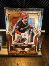 2025 Topps Tier One Dylan Crews Bronze Foil #78 Nationals ROOKIE