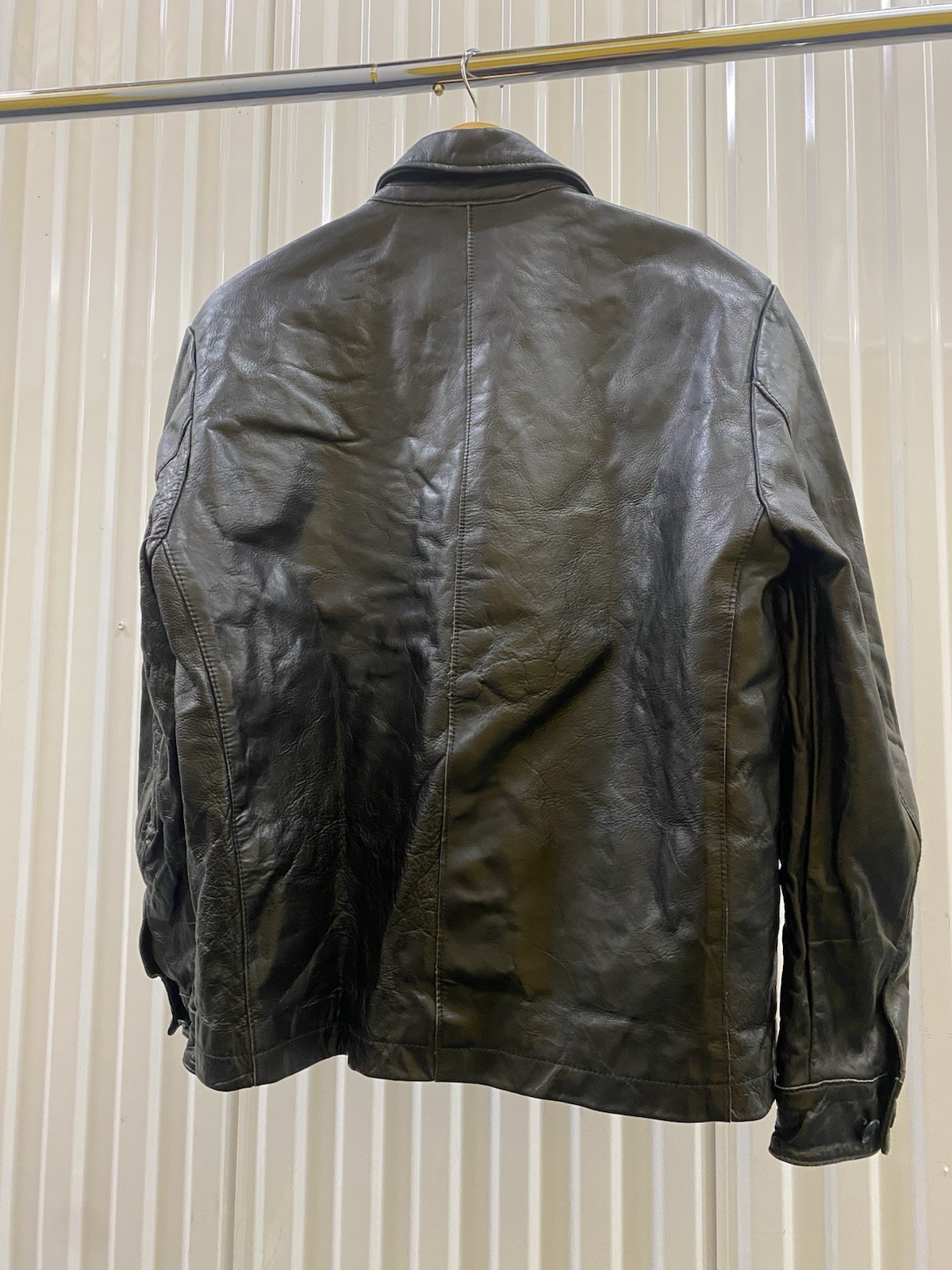 【M】2000’s GAP LEATHER JACKET - image 2