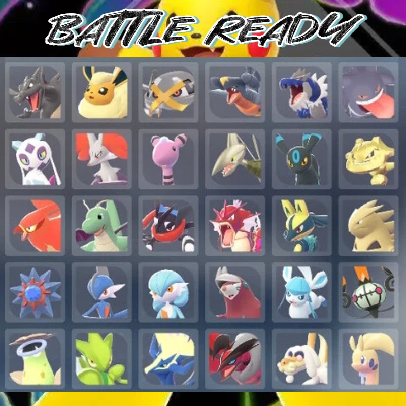 POKEMON LEGENDS ZA 6IV BRILLANTE RANGO ALFA LISTO PARA LA BATALLA PAQUETE MEGA MEJORES MOVIMIENTOS Foto 2 de 2