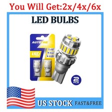 Auxito Canbus T15 921 W16w Led Backup Reverse Light Bulb Bright White 6500k 2-6x Auxito Canbus T15 921 W16w Led Backup Reverse Light Bulb Bright White 6500k 2-6x