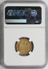 1901-F Germany 10 Mark Gold Württemberg NGC UNC Details Obv Scratched — photo 2