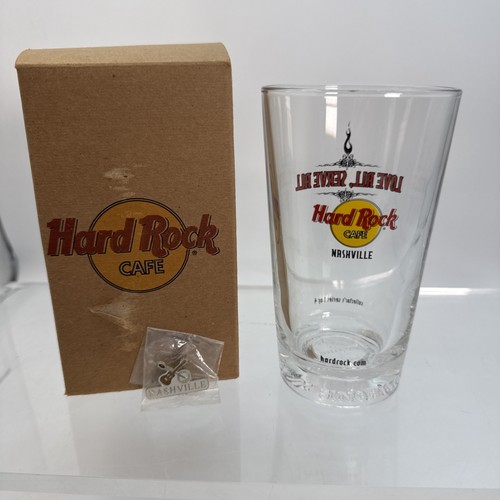 Glass Collectors Hard Rock Cafe Nashville “Love All, Serve All” Box + Pin