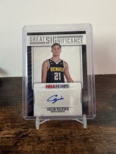 2023-24 Panini NBA HOOPS Great Significance Collin Gillespie Autograph #GS-GIL