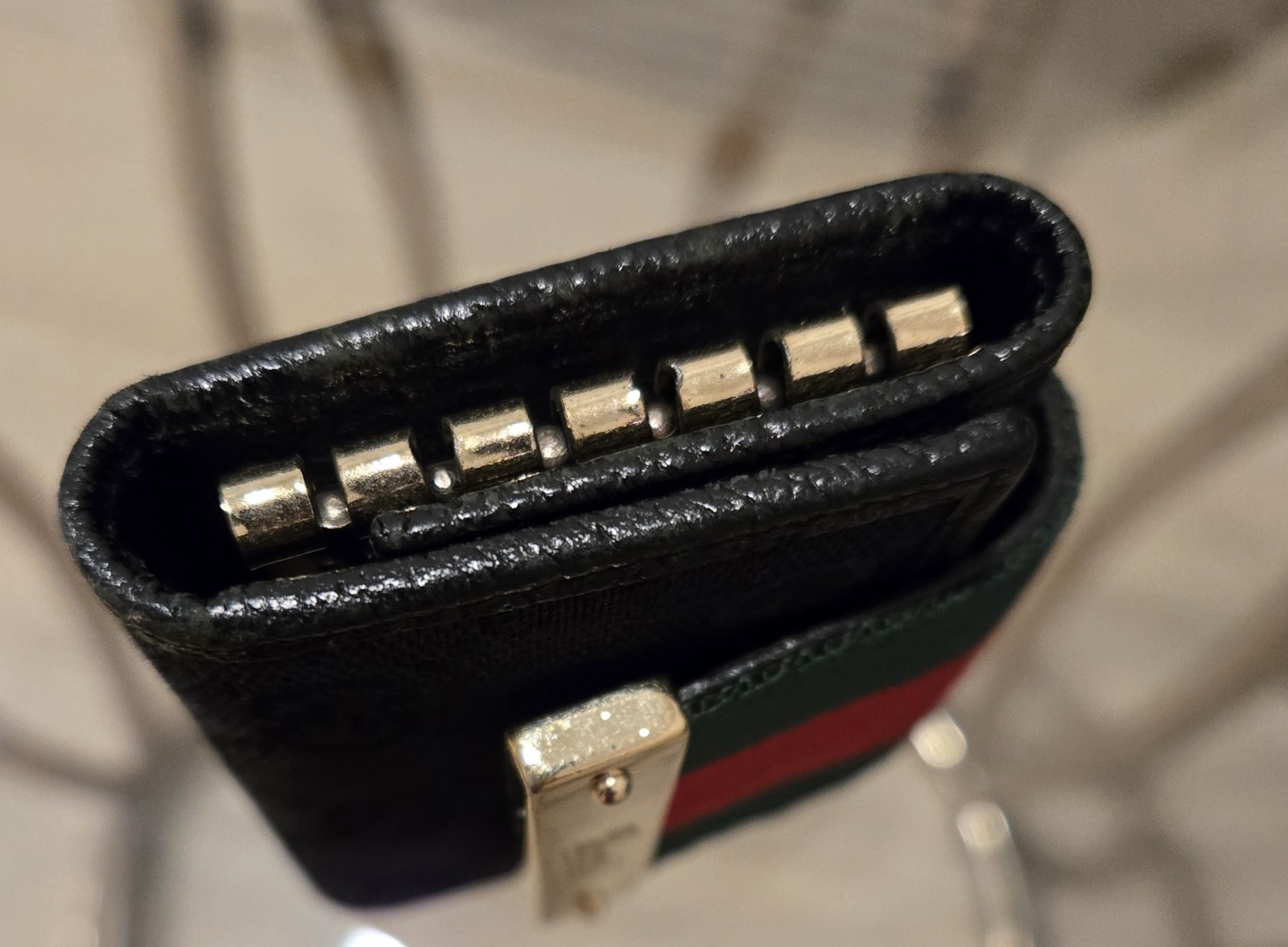 GUCCI 6-key Case Holder Width  Approx 9.5 cm (3.74 in)Height: 7 cm ( 2.76 in) thumbnail 3