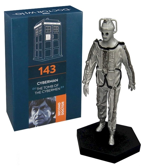 Doctor Who Cyberman From Tomb Of The Cyberman Collector Boxed Figure #143 NEW