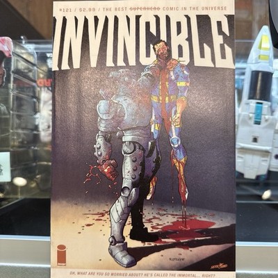 Invincible #121 NM   Image | Robot Destroys The Immortal Cover Sharp! TV Show