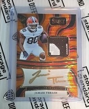 2024 Panini Select Rookie Signature Mem Jamari Thrash RSM-JTH Silver Prizm /199