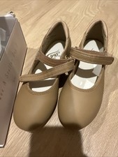 Stelle Girls Tap Shoes Size 13ML Tan New In Box