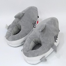 Shark Slippers for Women Animal Plush Slippers Comfortable Warm House Slides