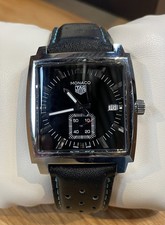 TAG Heuer Monaco Men's Black Watch quartz - WAW131A.FC6177