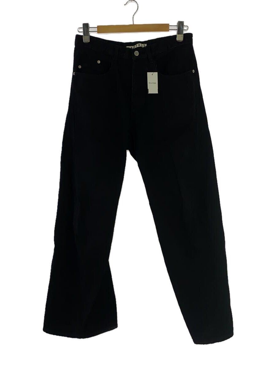 NVRFRGT Others 3D TWISTED WIDE LEG JEANS FADE 2 COTTON Black