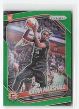 2025 Panini Prizm WNBA #47 Rayah Marshall Green Prizms