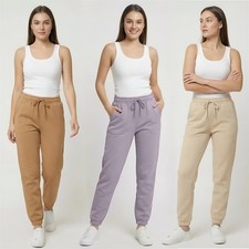 Ladies Women's Joggers Fleece Yoga Pants Casual Sport's Jogging Bottoms Trousers