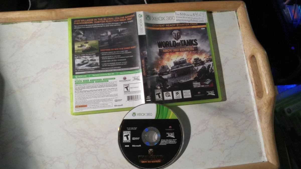 World of Tanks Microsoft Xbox 360 Video Games for sale - eBay