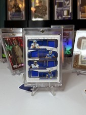 2024 National Treasures NFL Gear Quad Materials /99 LA Rams