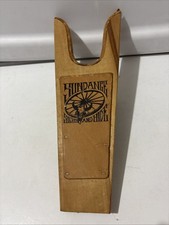 Vtg Sundance Silver and Hide Wood Boot Jack St Louis MO Collectible Prop