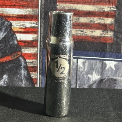 Armstrong 12-316A 1/2'' Drive 12 Point Deep Socket 1/2'' USA