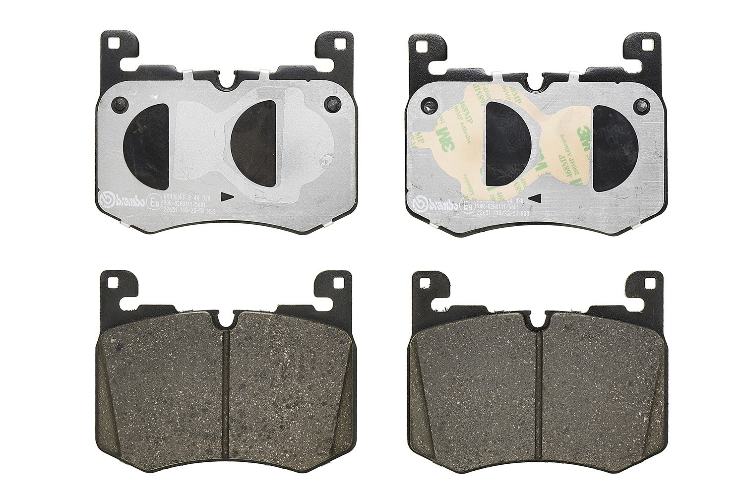 Für BREMBO P 44 030 Ham pads. JAGUAR F-PACE (X761) 09/15-> / LAND ROVER RANGE R - Bild 5