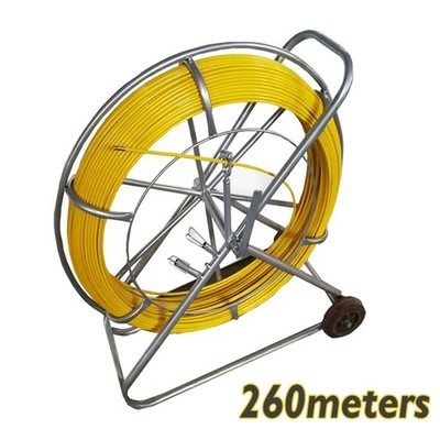 8mm Fiberglass Wire Cable Running Rod Duct Rodder Fishtape Puller pipeline guide
