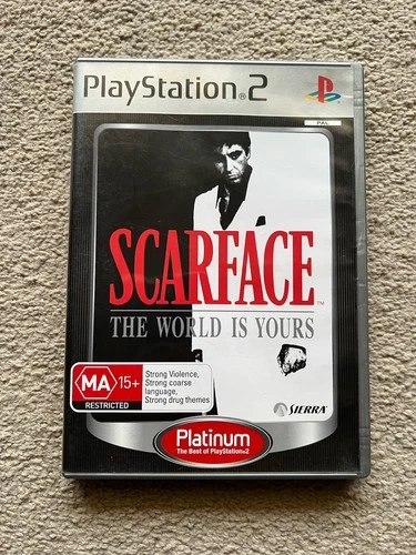 Scarface The World Is Yours - Platinum Edition - PS2 - PAL with maunal