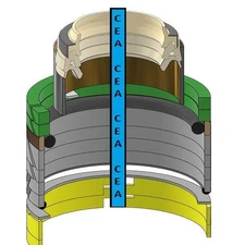 AH225135 Hydraulic Cylinder Seal Kit Fits John Deere 200DLC 210G 220DW 225CLC