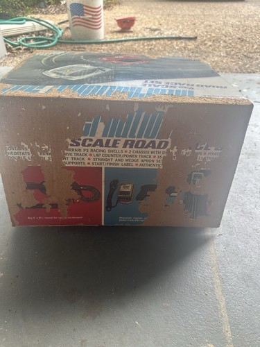 Eldon International 500 1/32 Scale Set 1960s (2 CARS) With Box Top Read Descript - Picture 7 of 12