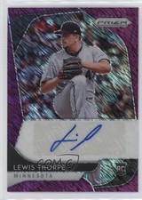 2020 Panini Prizm Rookie FOTL Purple Shimmer 2/7 Lewis Thorpe #RA-LT Auto 0r5l