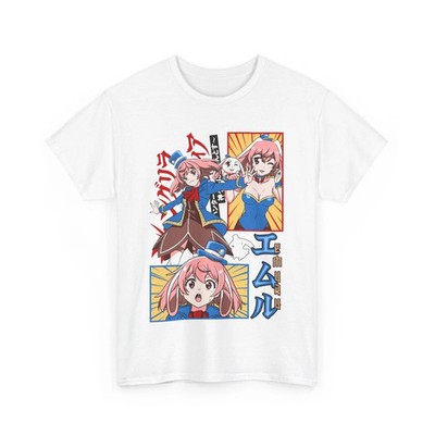 Shangri-La Frontier Bunny Tee, Anime Manga Unisex White Shirt 
