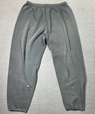 Vintage JC Penny Sweatpants Mens 32 Gray Fleece US Olympics Heavy Cotton