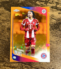2021-22 Topps Chrome FC Bayern München Team Set Soccer Cards - Checklist Added 16