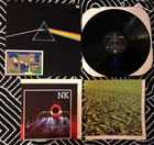 New ListingPink Floyd The Dark Side of the Moon 12" Black Vinyl LP W/ Both Posters