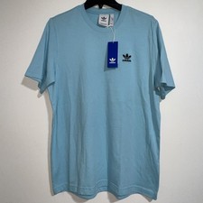 Adidas Essential Tee Shirt Men s Medium Logo Embroidered
