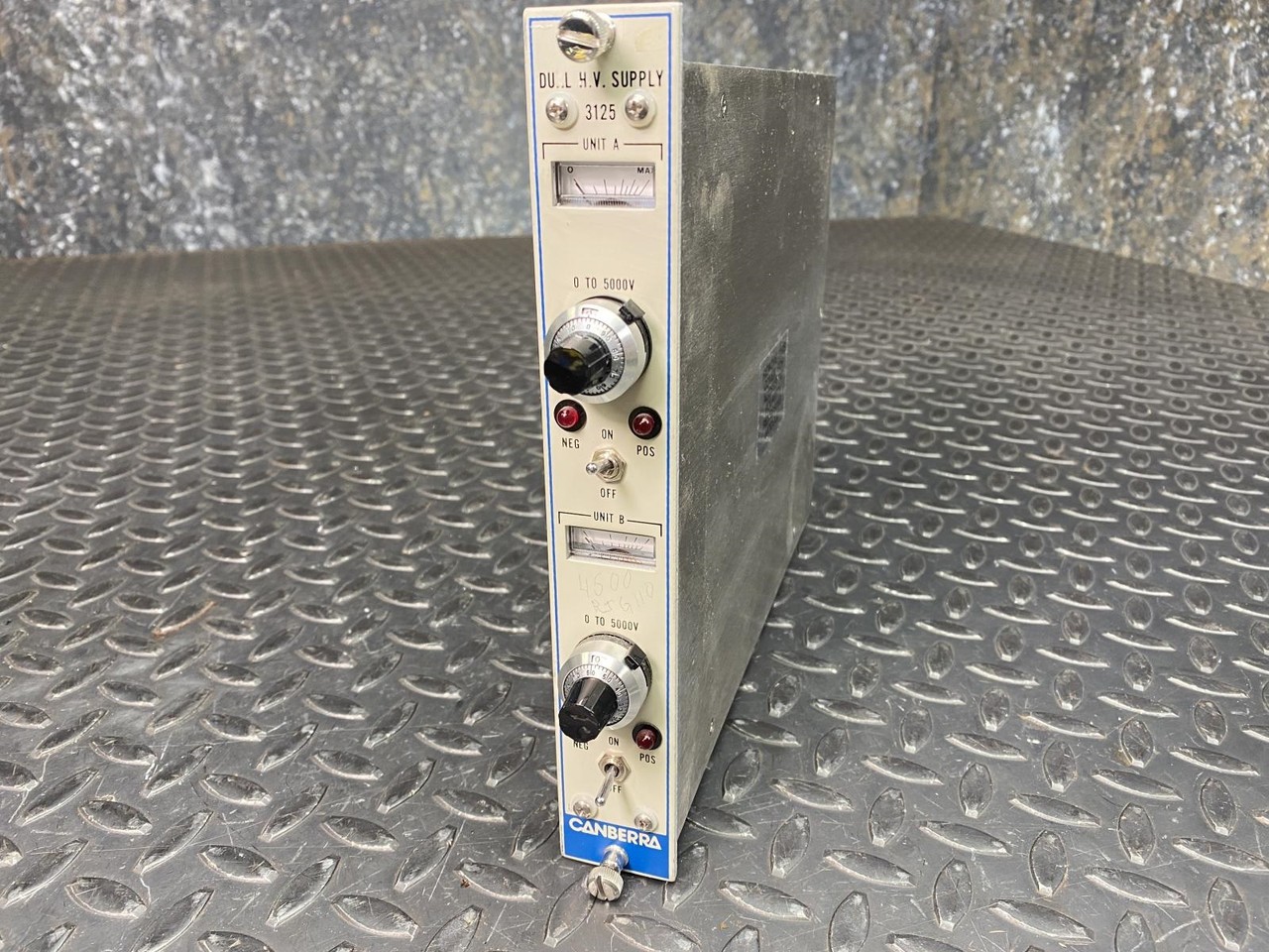 Canberra 3125 Dual 0–5 kV HV Power Supply NIM BIN