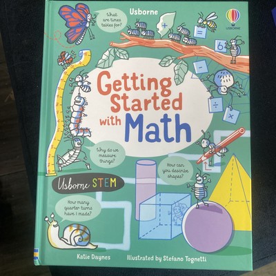 Getting Started with Math - Hardcover, by Katie Daynes - Good Condition Read