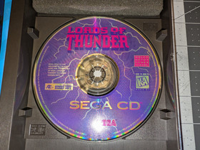 Lords of Thunder Sega CD with Manual - Authentic - Tested
